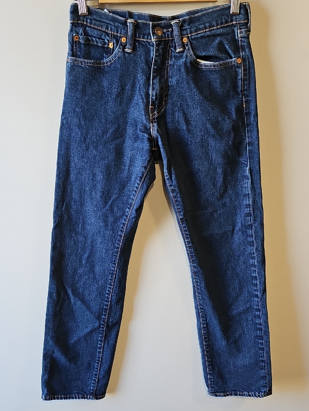Levi's 505 30x32 Straight Fit Dark Blue Jeans